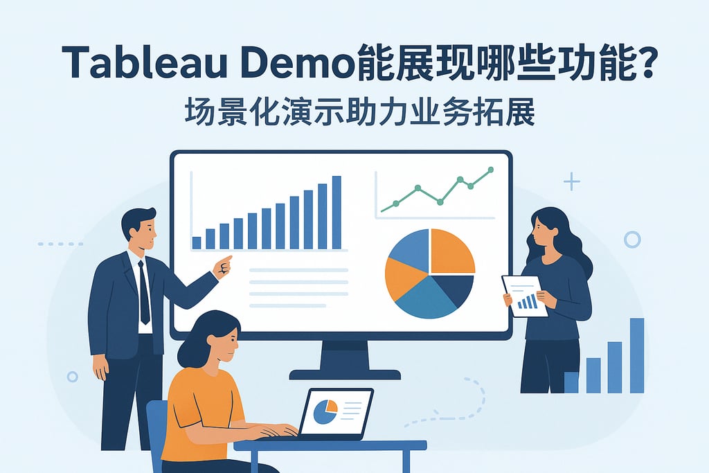 Tableau Demo能展现哪些功能？场景化演示助力业务拓展